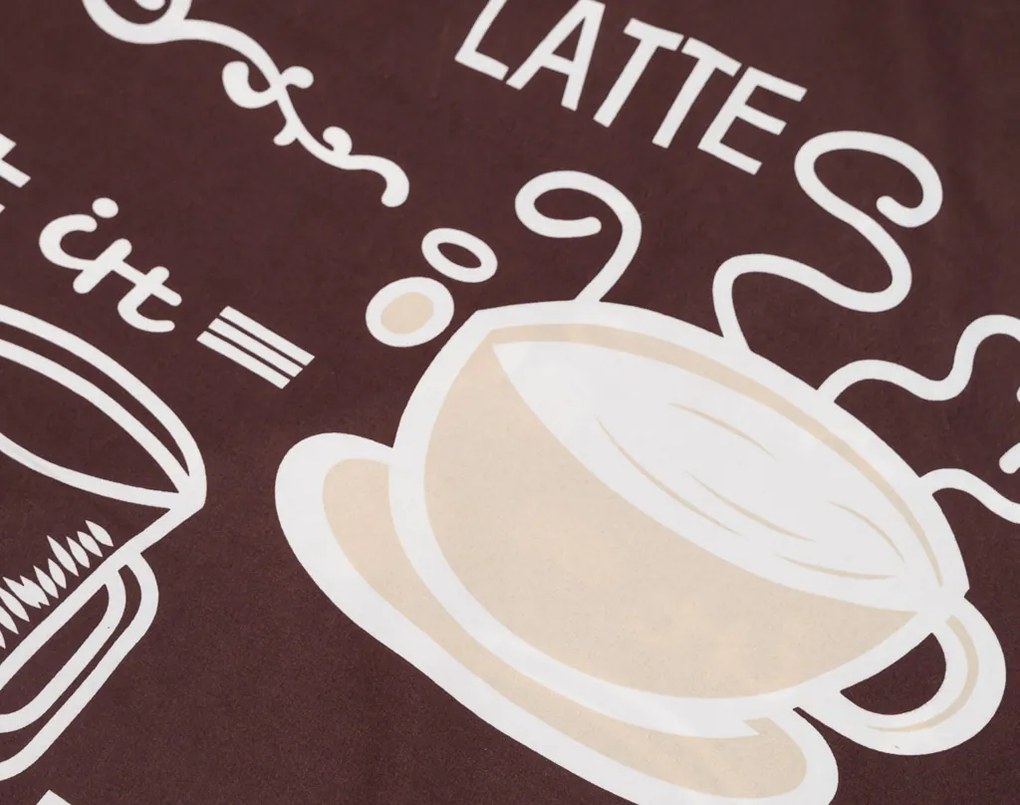 Lenjerie de pat din bumbac Culoare maro, COFFEE