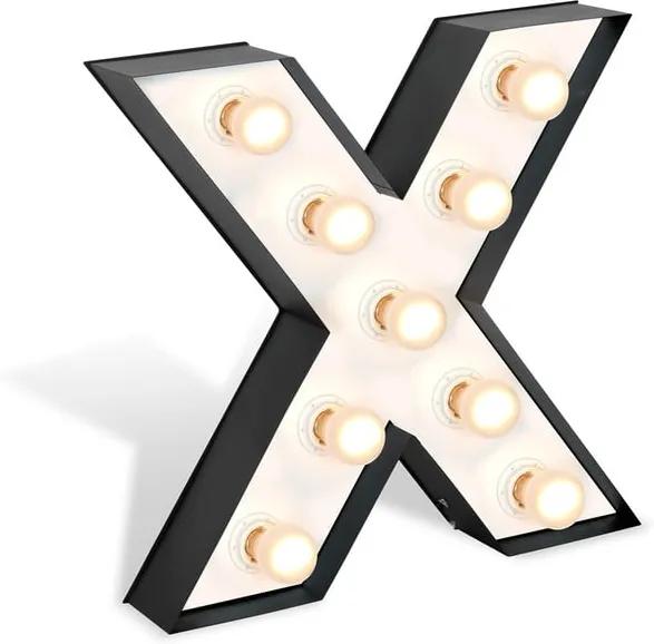 Decorațiune luminoasă în formă de literă Glimte Lamp Floor X