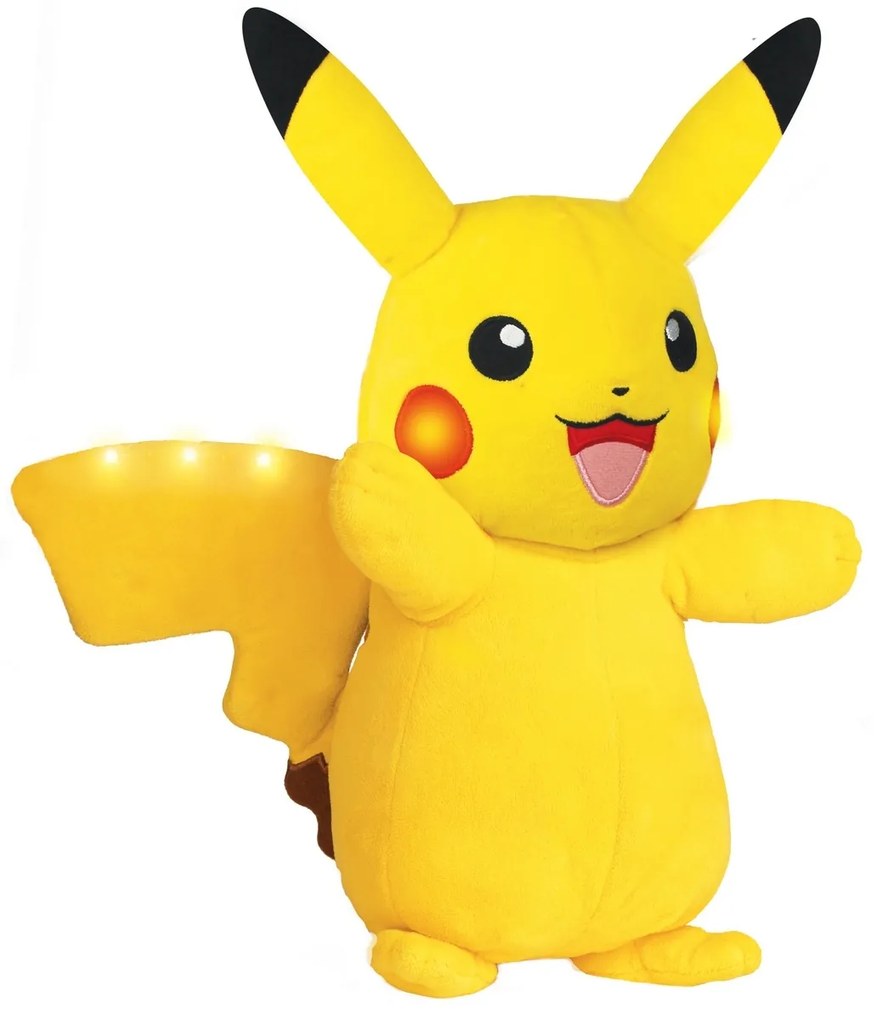 Pluș interactiv Pokémon Pikachu, 30 cm
