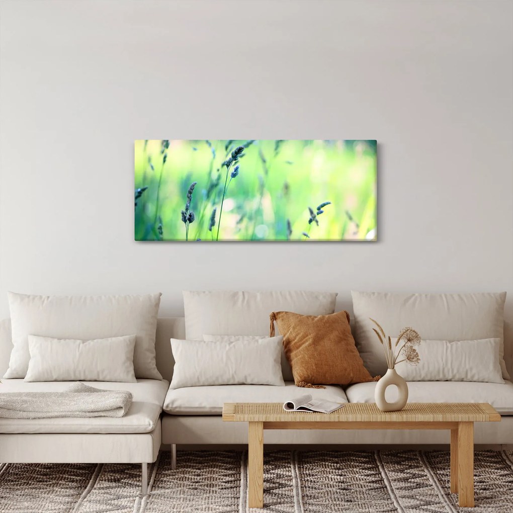 Tablou - Detaliu pajiște (120x50 cm)