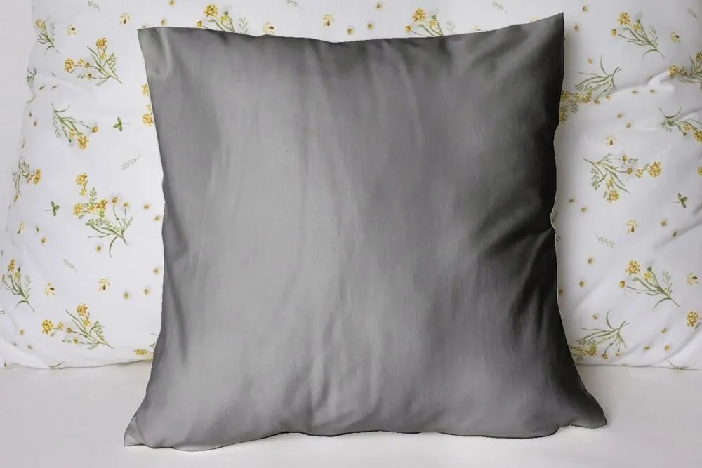 Husă de pernă uni din jerseu