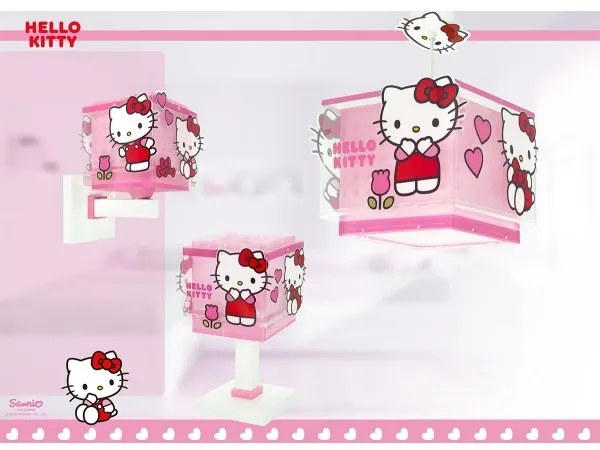Lustră pentru copii HELLO KITTY Dalber 73262, 1xE27/15W/230V, roz