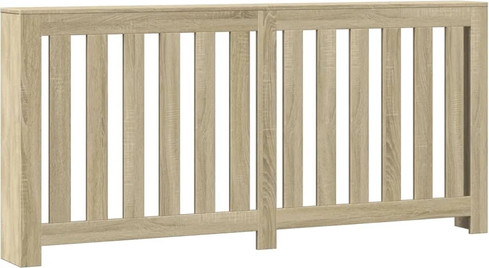 vidaXL Mască de calorifer, stejar sonoma, 175x20x82 cm, lemn prelucrat