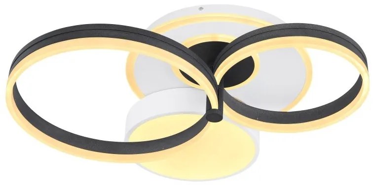 Lustra LED aplicata cu telecomanda JACK