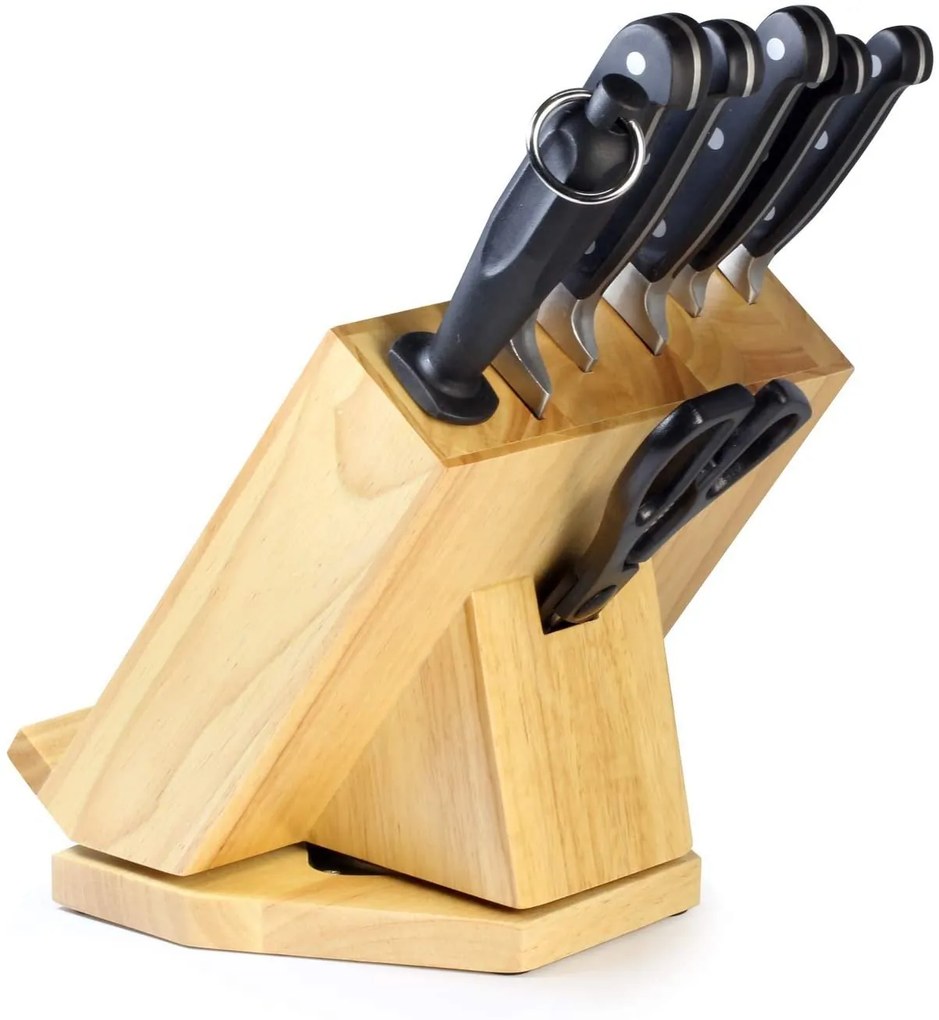 Set cutite cu suprt rotativ, Premium,  Carl Schmidt Sohn 056940, 8 bucati, suport tableta
