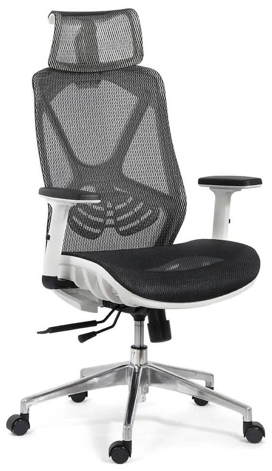 Scaun ergonomic SYYT 9503 negru, tetieră 2D și șezut culisant