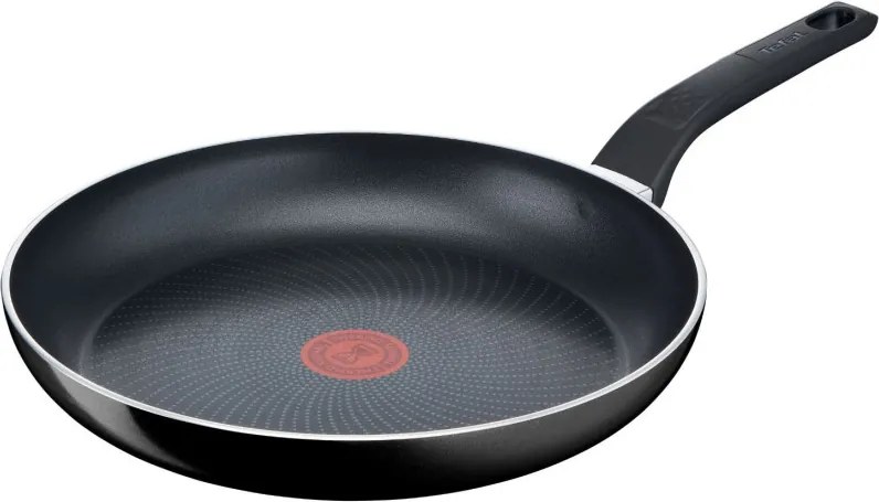 Tigaie Tefal C2720453 Start&Cook, 24 cm, Acoperire din titan, Сemnal termic, Thermo-Fusion, Inductie, Negru