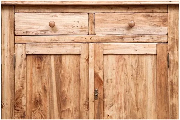 Vitrina, L107 43 H238 cm, 2 usi 2 sertare, lemn masiv