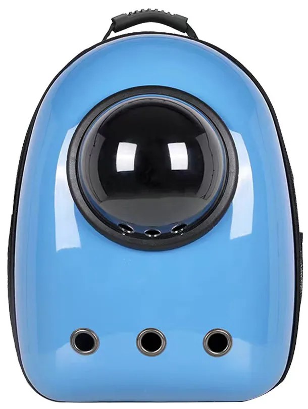 Rucsac pentru transportul animalelor de companie, albastru
