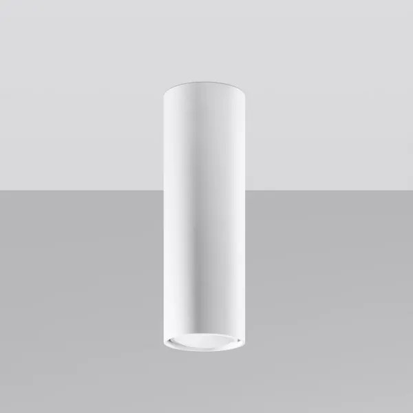 Spot LAGOS 1xGU10/40W/230V 20 cm alb Sollux SL.0997