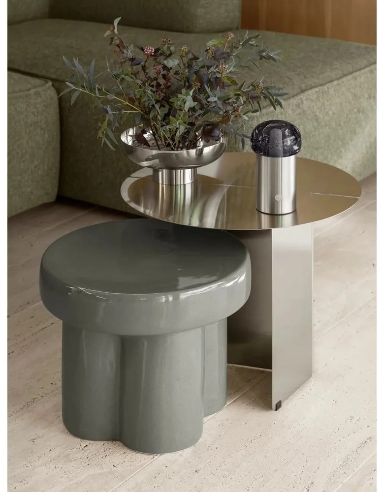 Măsuță auxiliară rotundă din ceramică ø 40 cm Toru – Blomus