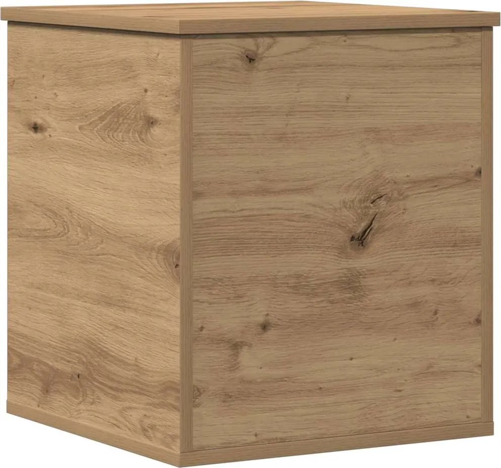 vidaXL Cutie de depozitare Stejar Artizanal 40 x 42 x 46 cm