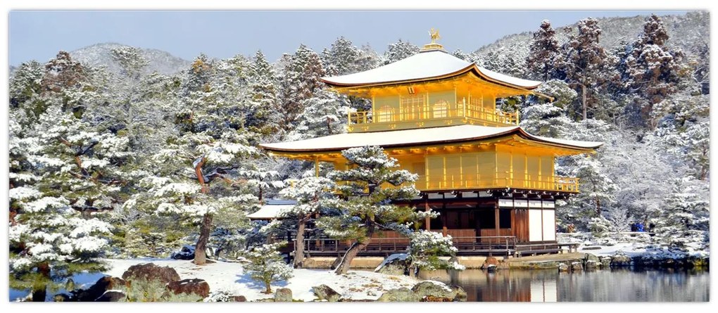 Tablou - Kinkakuji, Japonia (120x50 cm)