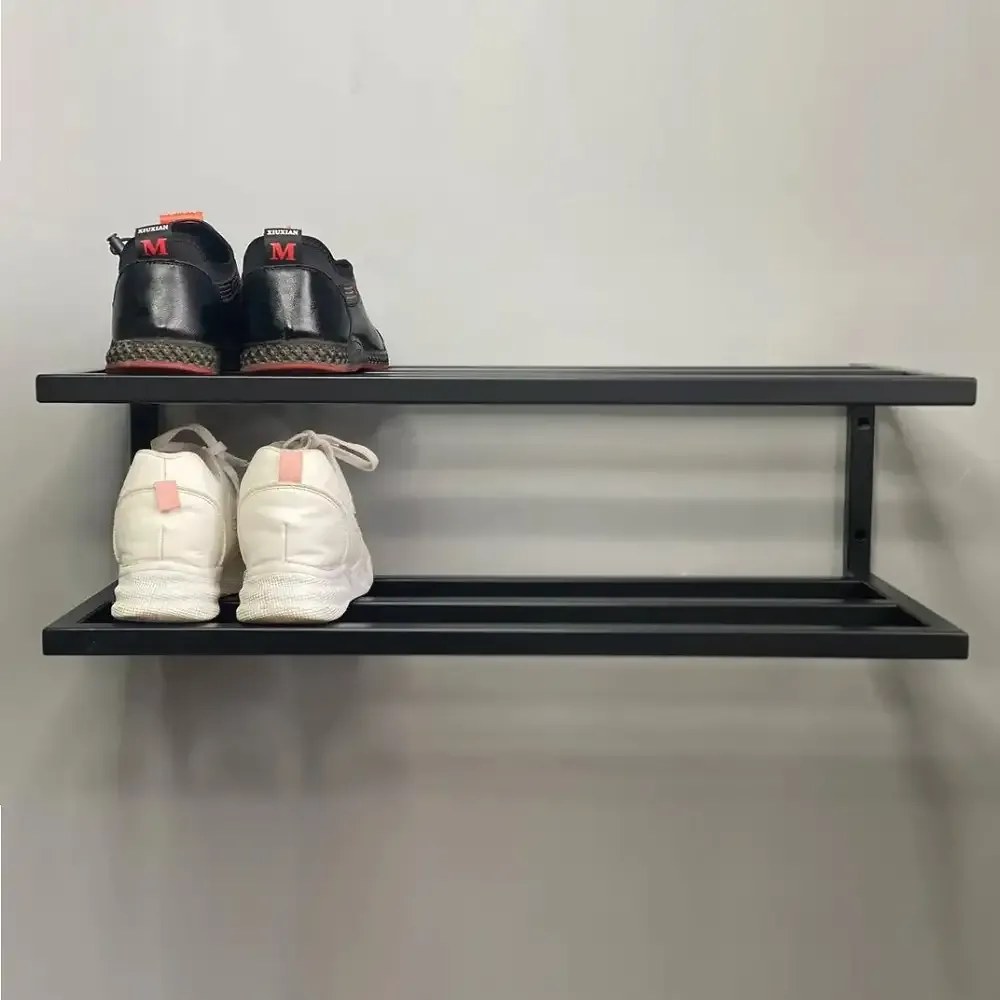 Pantofar,din metal,culoare negru,50x20x30 cm