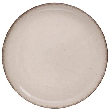 Set de veselă 24 piese, bej, din porțelan