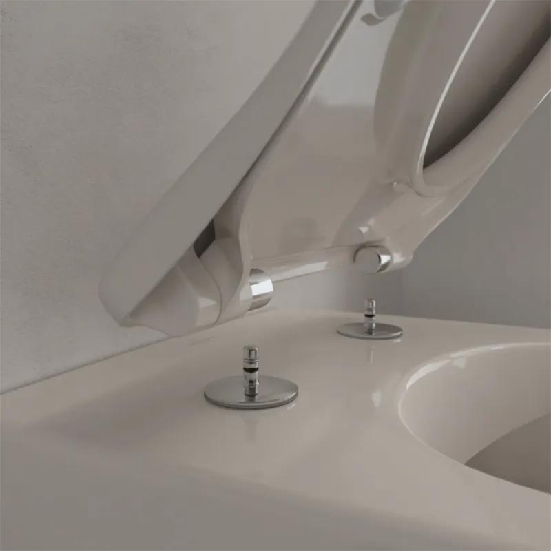 Vas WC suspendat, Villeroy &amp; Boch, Subway 2.0, direct flush, ceramic plus, pergamon
