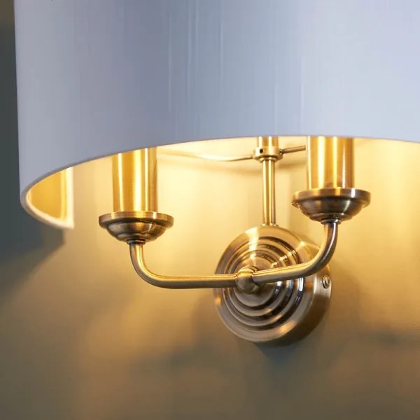 Aplică Endon 98937 HIGHCLERE 2xE14/40W/230V alb/alamă