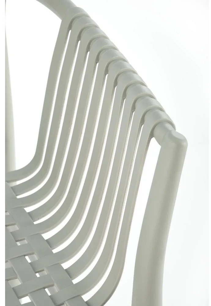 Scaun de bucaterie Lamar, gri