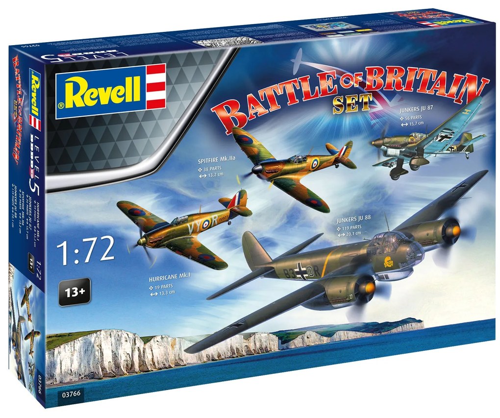 AEROMODEL ANIVERSARE 85 ANI BATTLE OF BRITAIN - REVELL (RV03766)