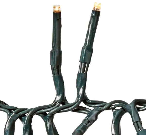 Instalație LED de Crăciun de exterior 1512xLED/7 funcții 14m IP44 alb cald Nedis CLCS1512