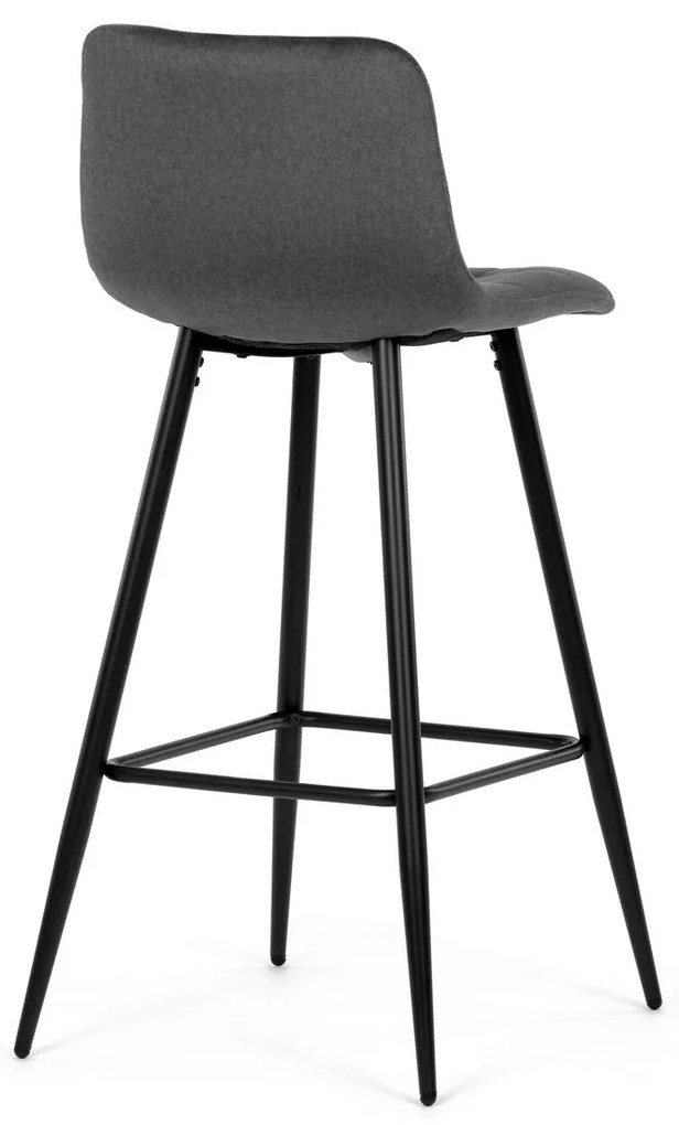 Set de scaune de bar B-X7015 GREY2, 4 buc