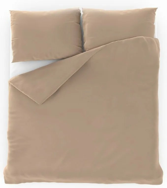 Kvalitex Lenjerie de pat, bej, 140 x 200 cm, 70 x 90 cm, 140 x 200 cm, 70 x 90 cm