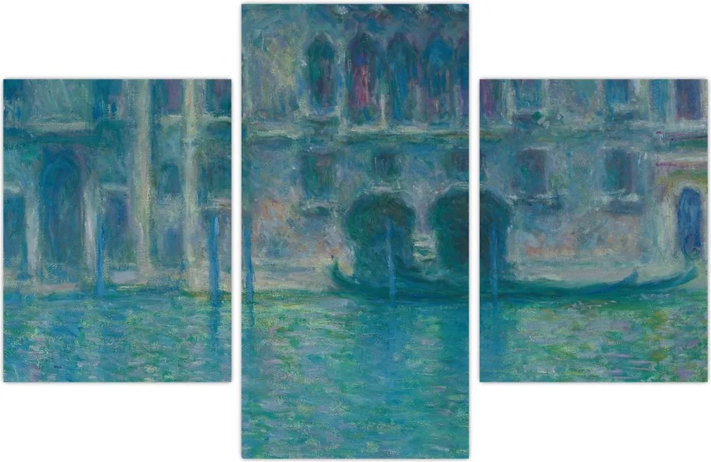 Tablou - Claude Monet, Palazzo da Mula, Venice, reproducere (90x60 cm)