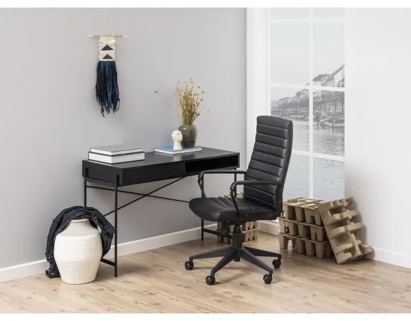 Birou AXEL stejar/negru