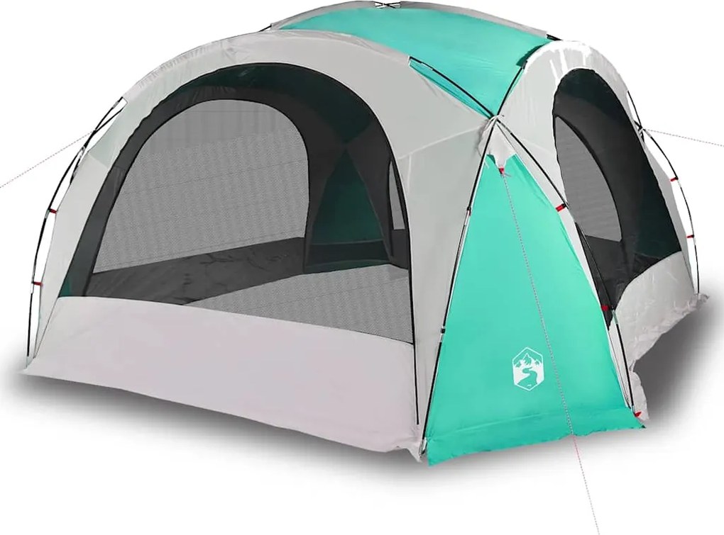 vidaXL Cort de petrecere, verde, impermeabil