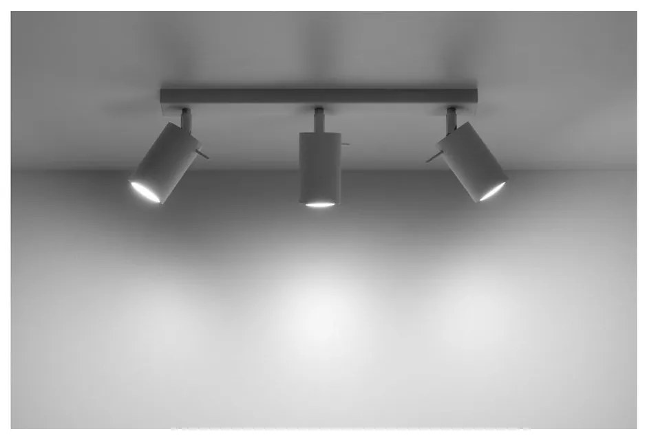 Plafonieră Sollux Etna, alb