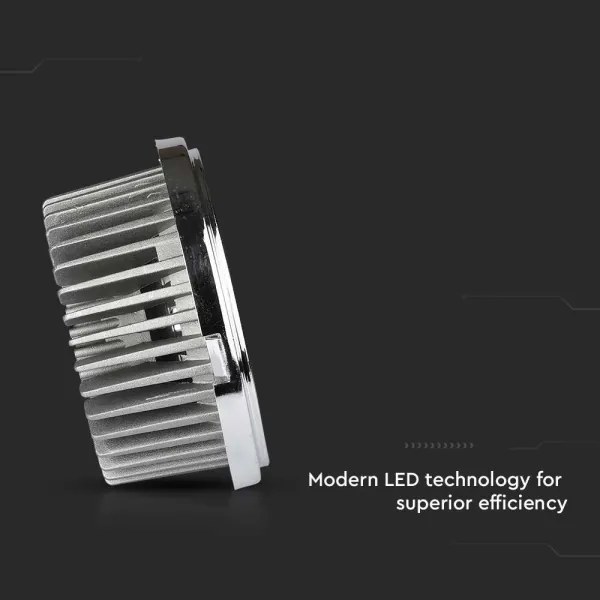 Spot LED încastrat LED/20W/230V 6400K d. 11 cm crom lucios