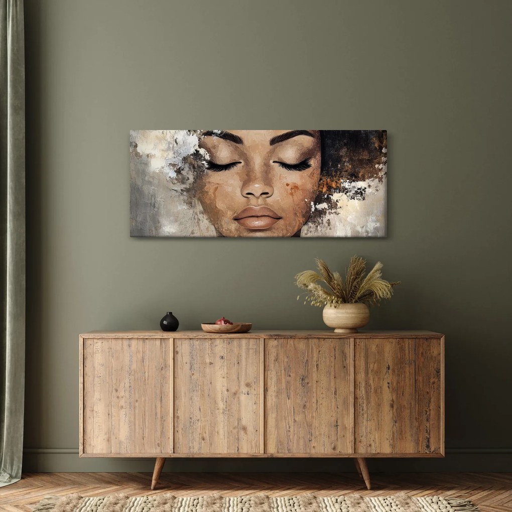 Tablou - Portret de femeie (120x50 cm)