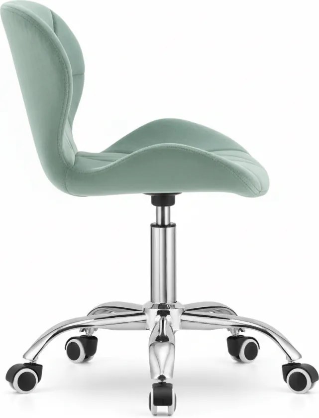Scaun de birou mentolat AVOLA VELVET