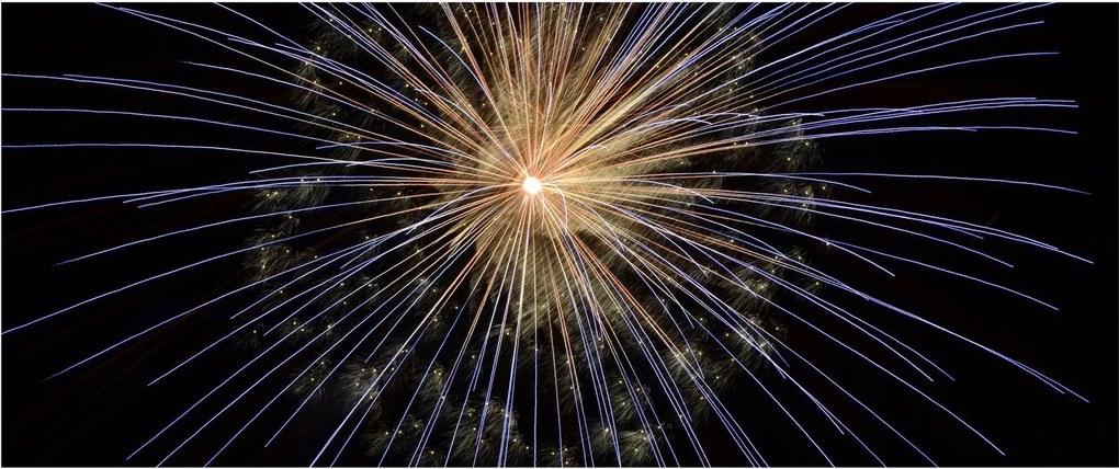 Tablou cu artificii (120x50 cm)