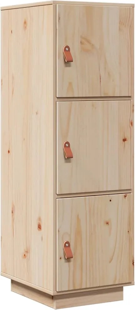 vidaXL Dulap înalt, 34x40x108,5 cm, lemn masiv de pin