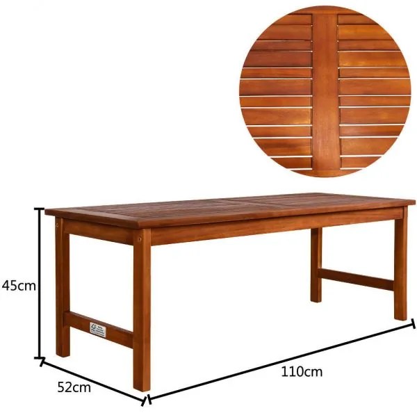 Deuba Set de gradina Atlas - perne antracit