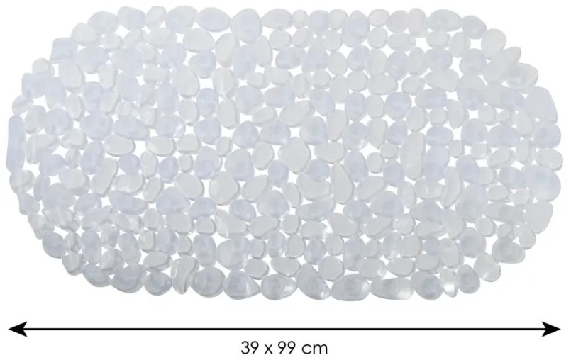 Spirella Suport antiderapant pentru cadă GALETS,transparent, 99 x 39 cm
