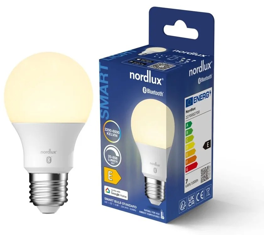Bec pentru exterior Smart E27 A60 6,5W 2200-6500K 806Lm White