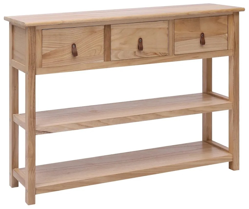 338549 vidaXL Servantă, 108x30x76 cm, lemn masiv de paulownia