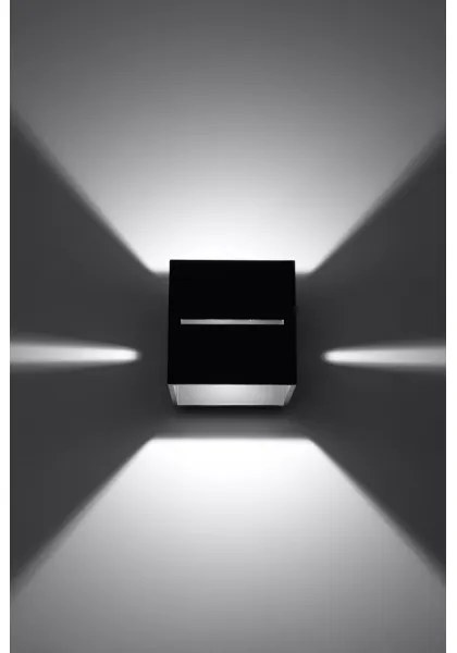 Aplică perete LOBO 1xG9/40W/230V negru