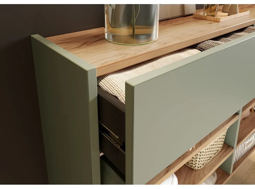 Dulap verde salvie 110x57x22 cm Ameca – Germania
