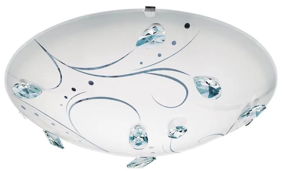 Abajur din sticlă de rezervă Eglo SORRENTA d. 31,5 cm