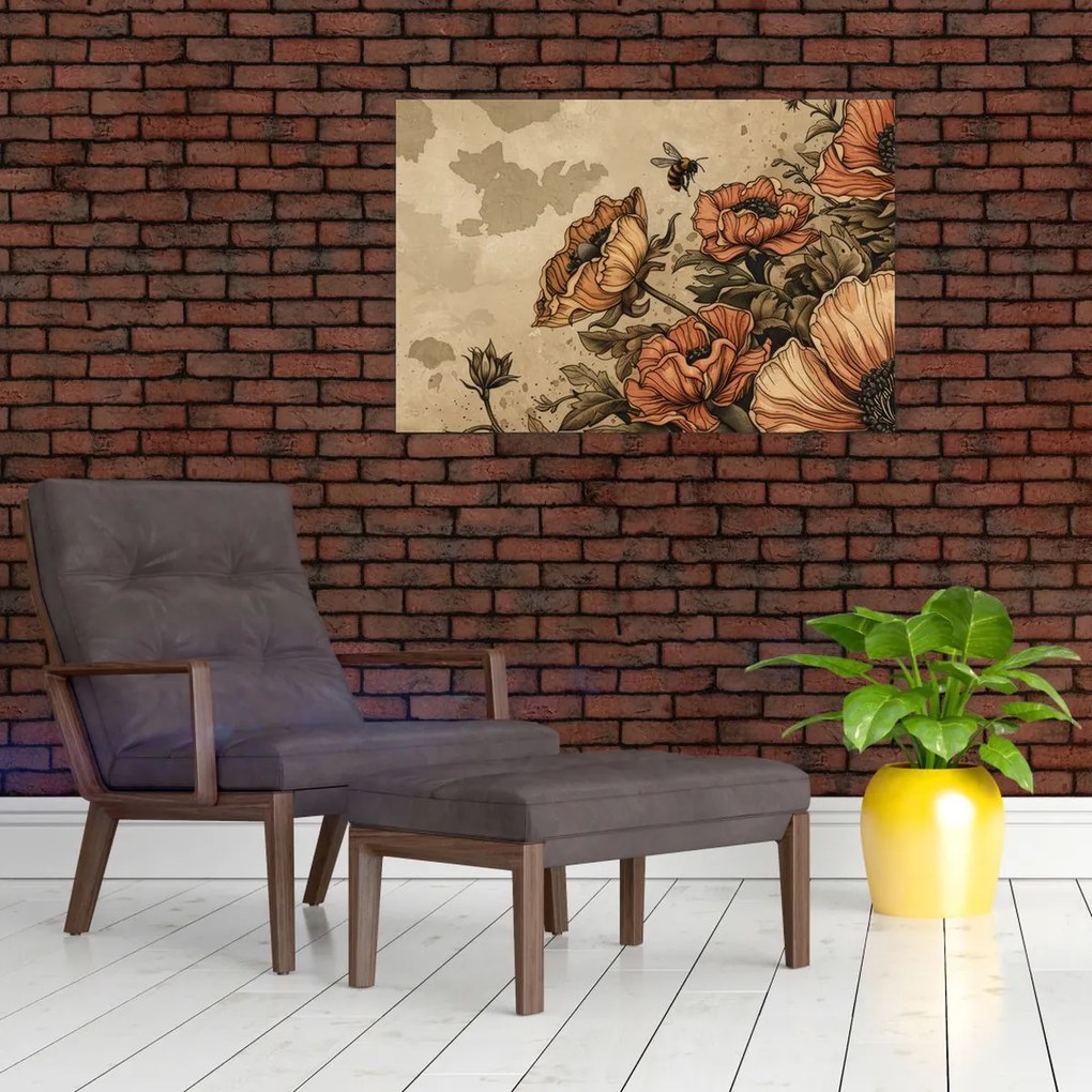 Tablou - Pajiștea albinelor II. (90x60 cm)