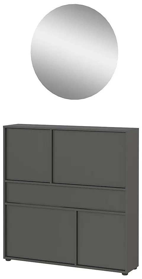 Set pentru hol gri antracit Ameca 2.0 – Germania