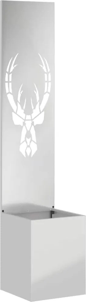 vidaXL Ecran de intimitate pentru grădină Argintiu 32 x 32 x 150 cm