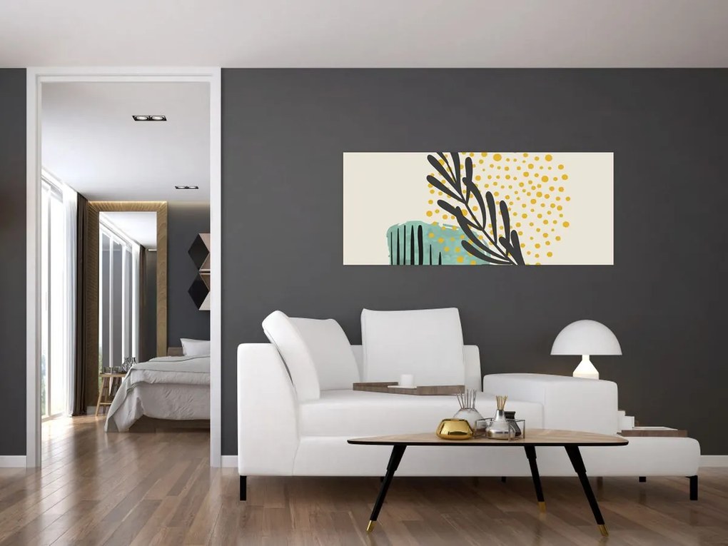 Tablou - Foi de rezumat N⁰3 (120x50 cm)