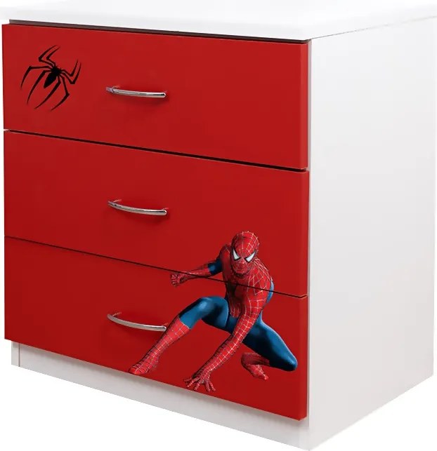 Comoda 3 sertare Spiderman