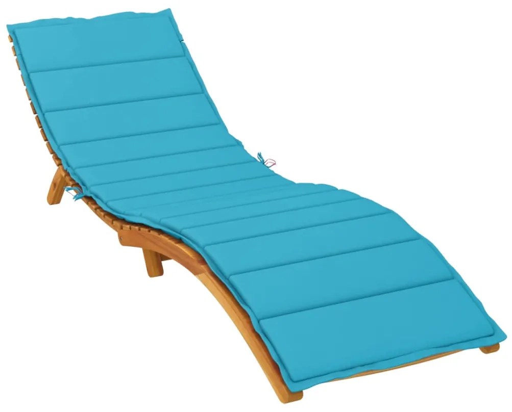 Perna de sezlong, turcoaz, material Oxford