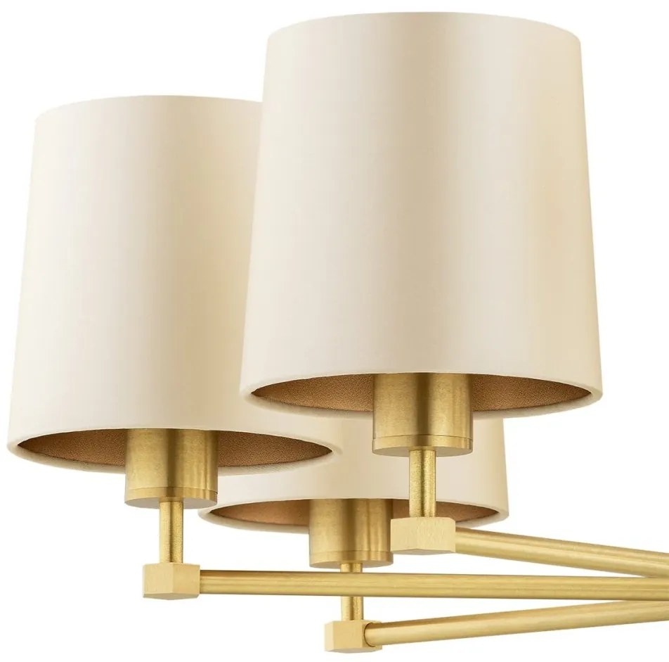 Candelabru 8 brate modern PRINCETON bej