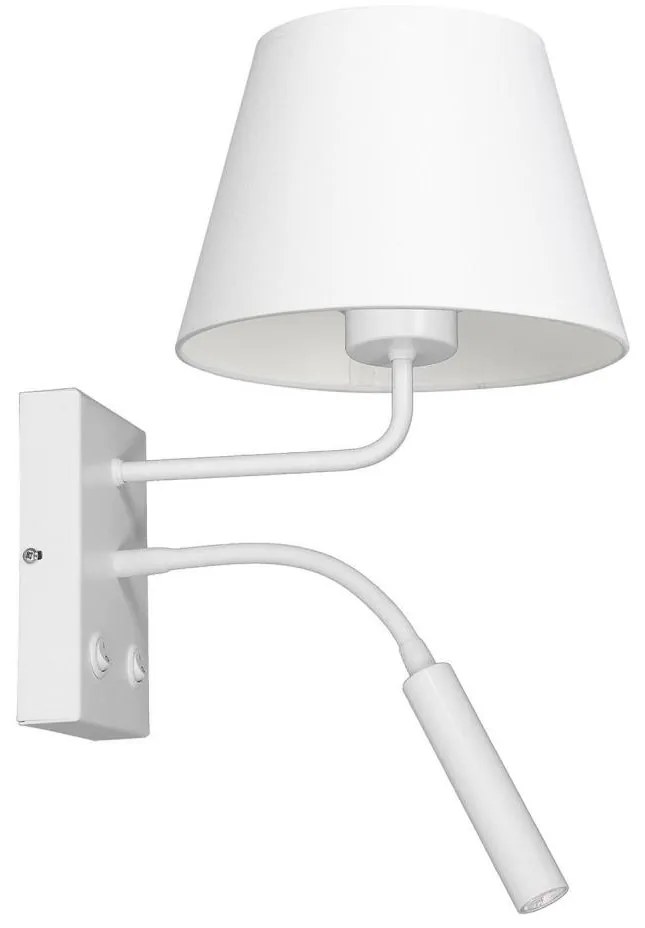 Lampă de perete ARDEN 1xE27/60W+1xG9/8W/230V alb